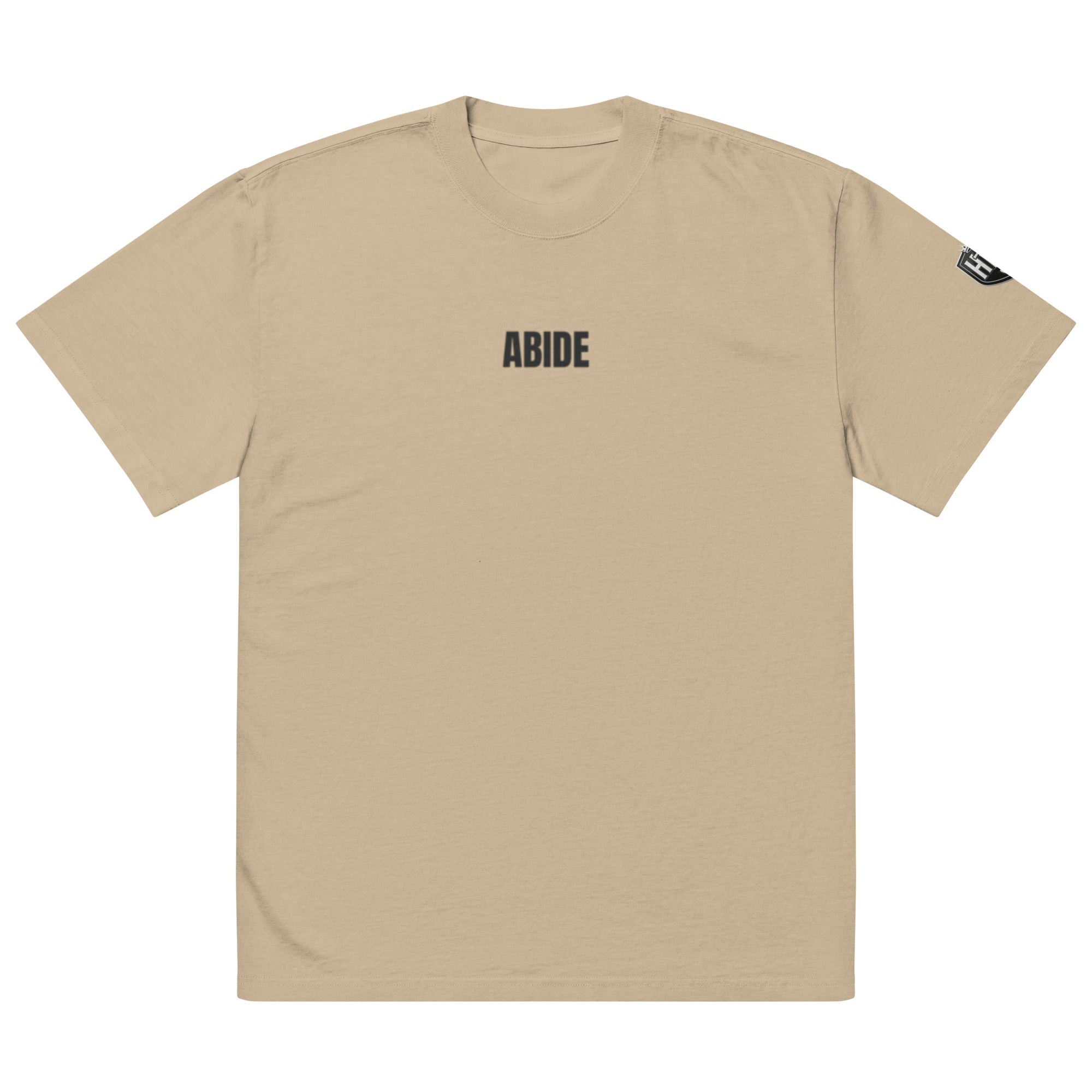 "ABIDE" OVERSIZED TEE God's Corner Store
