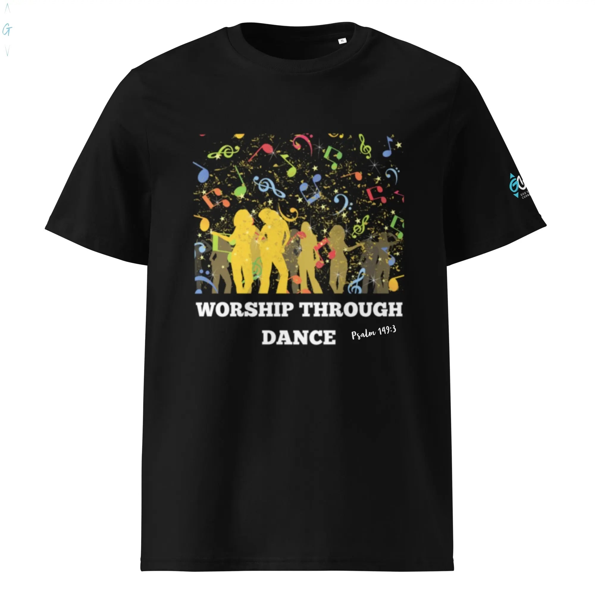 Dance through Worship Organic Tee God's Corner Store