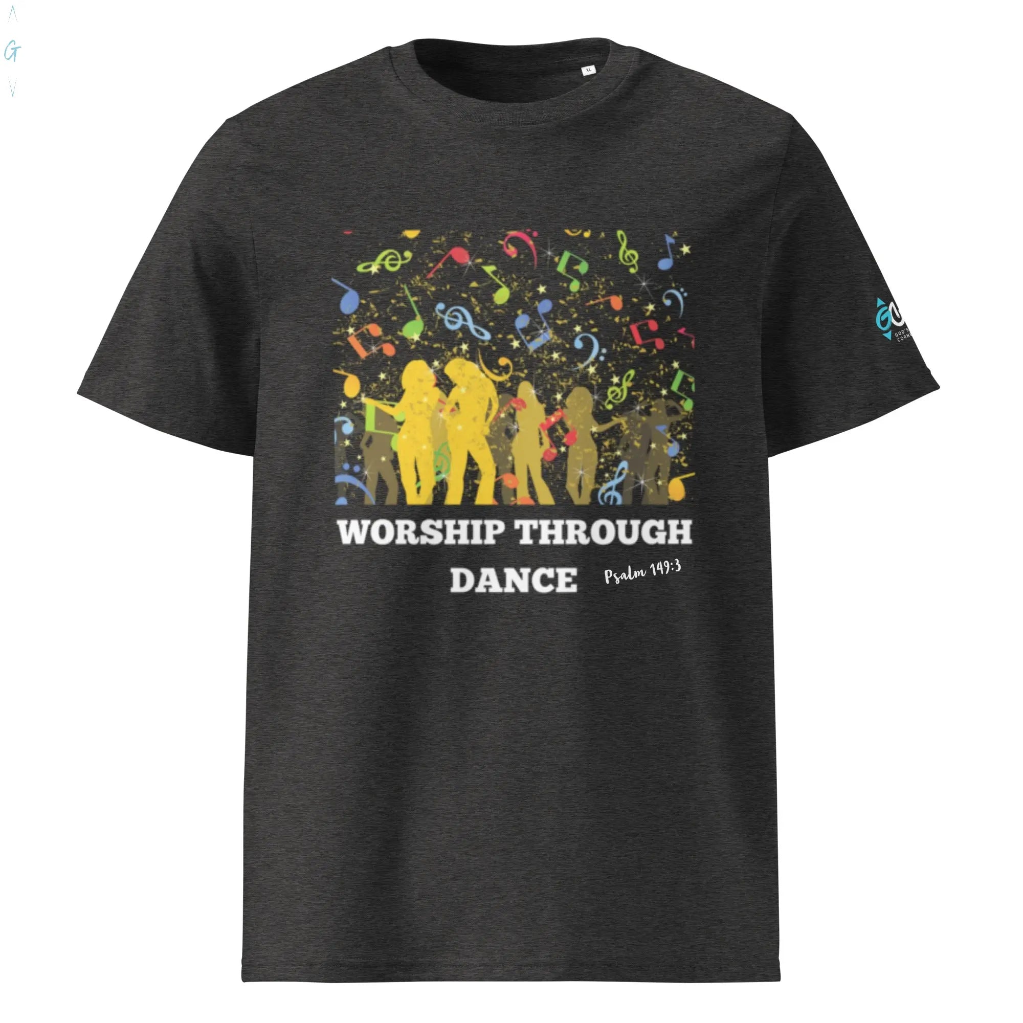 Dance through Worship Organic Tee God's Corner Store