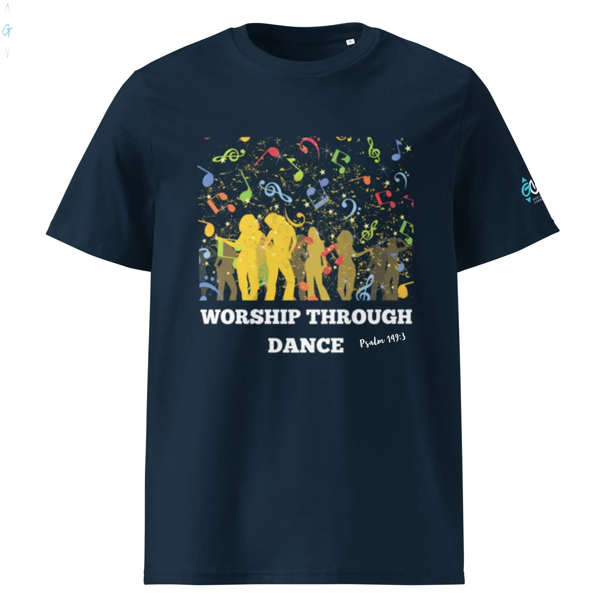 Dance through Worship Organic Tee God's Corner Store