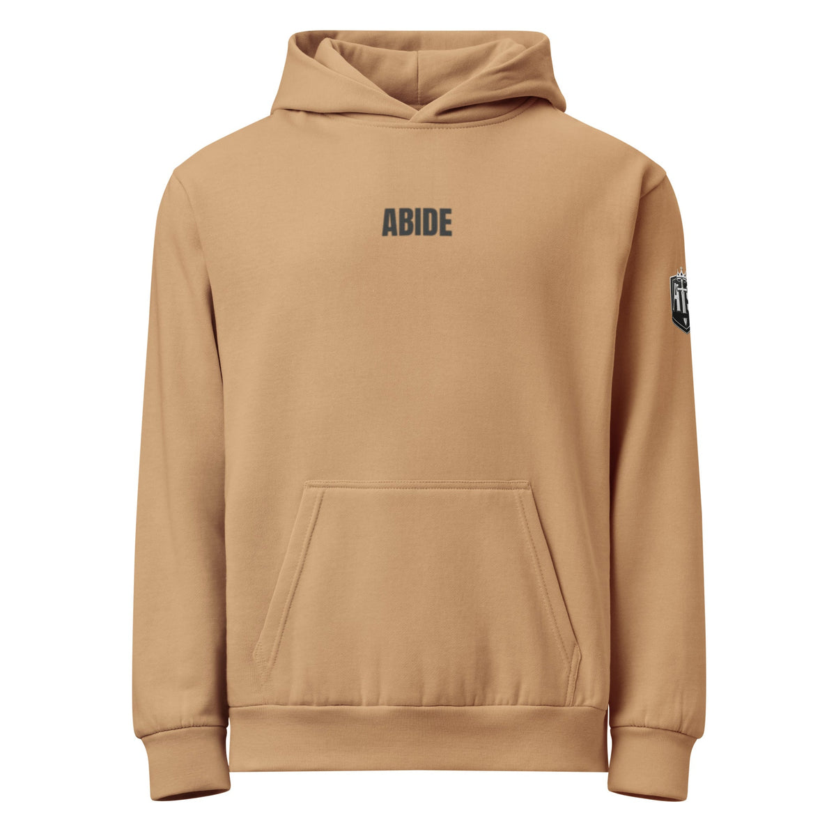 "ABIDE" HEAVYWEIGHT HOODIE God's Corner Store